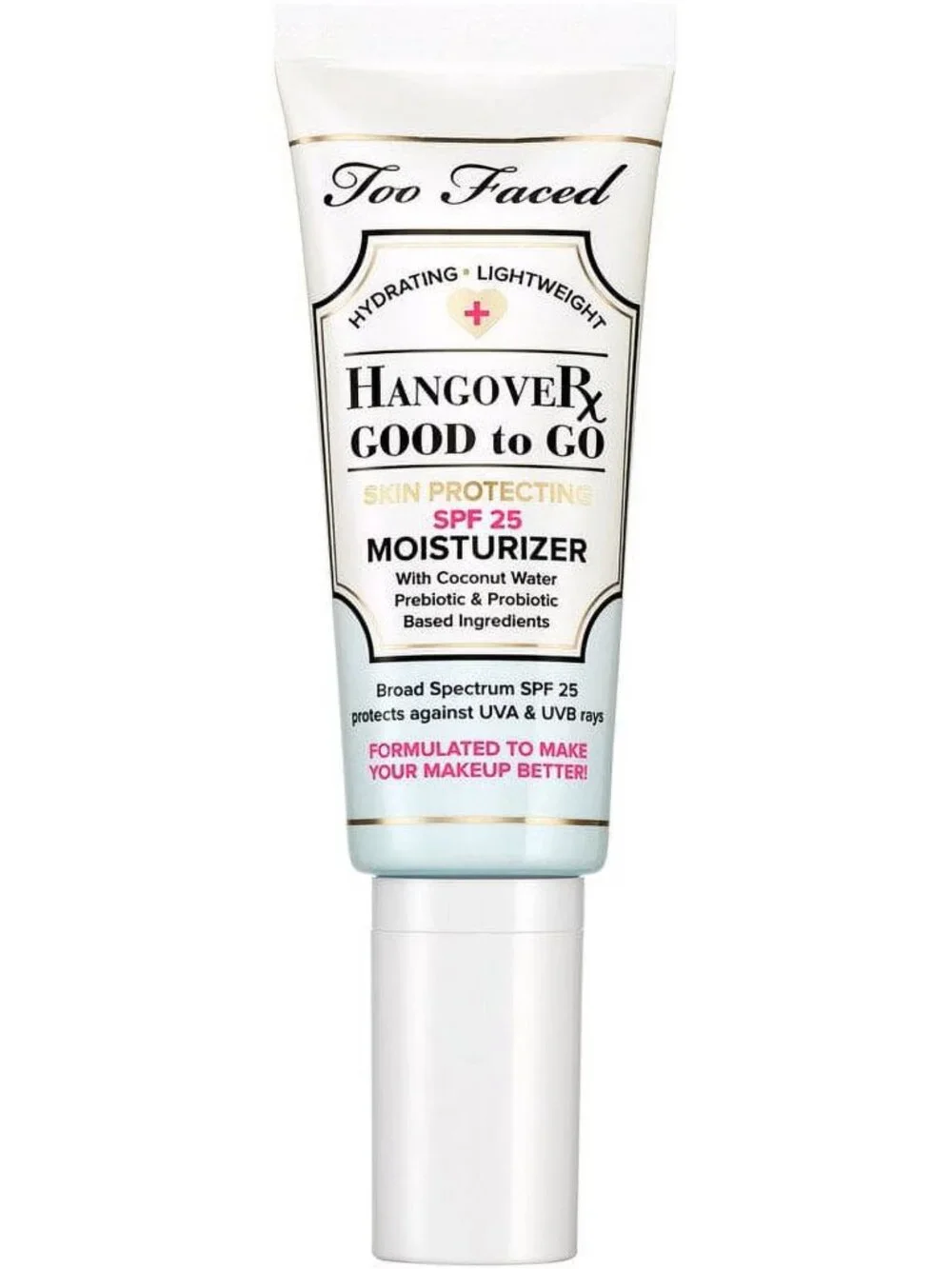 NEW Too Faced Hangover rx Good to Go moisturizer